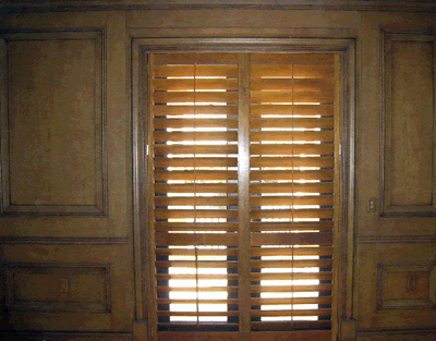 wood shutters